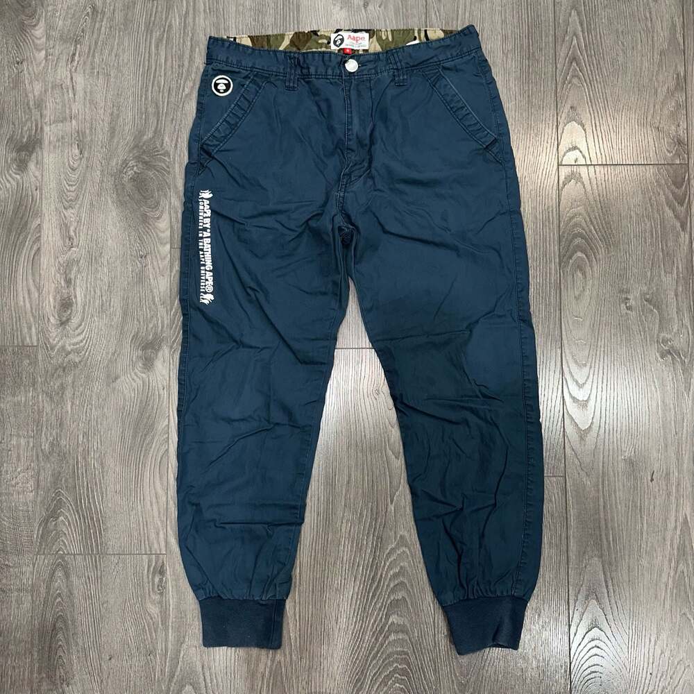 AAPE By A Bathing Ape Logo Jogger Pants Size M